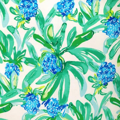 Featuring Island Exotic in Blue