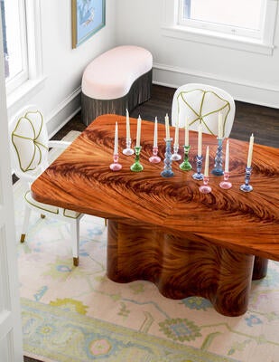 Custom St. Charles dining table