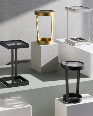 Introducing Brushed Brass and Dark Bronze finishes for the Dax pull-up table