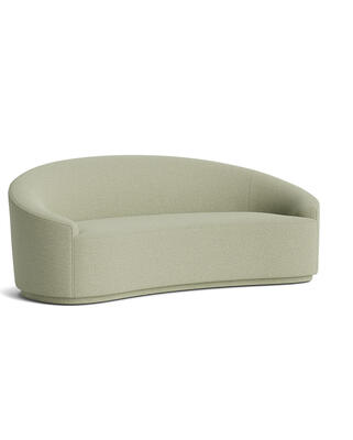 Matteo sofa in performance boucle: Pistachio