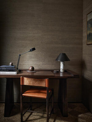 Burlap wallcovering in Parchment, MW152/02