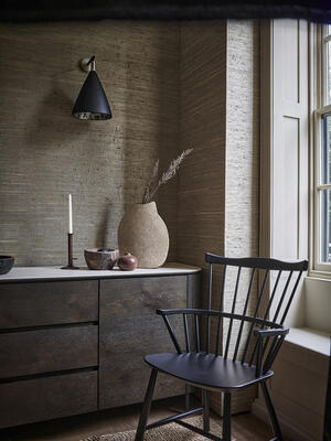 Arrowroot wallcovering in Parchment, MW148/04
