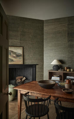Katama wallcovering in Loam, MW154/03