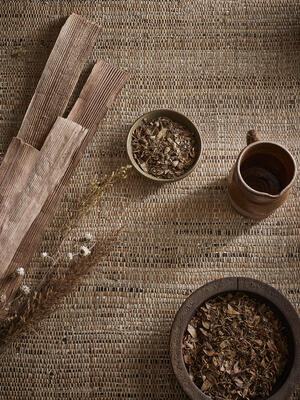 Banana Bark wallcovering in Natural, MW126/02