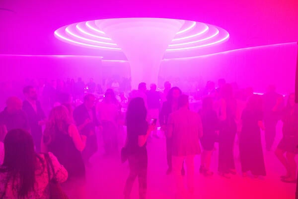 After the concert, the party moved to The Club, where guests danced under colored lights to tunes spun by DJ RaQuest