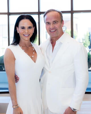 Tavia Bernhardt and Alex Bernhardt Jr. 