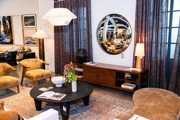 Four Hands featured thousands of styles in its showroom