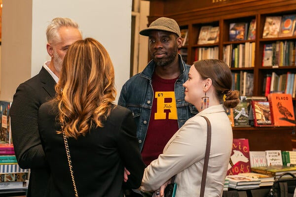 Photographer Rayon Richards and Ellie Gott of K.A. Murphy Interiors