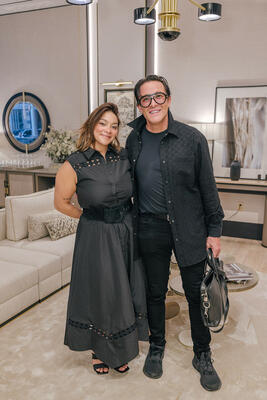 Ashley Castro of Frato and Adam Lettieri of Axiom Fine Art