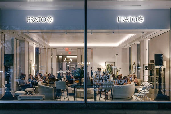 The Frato showroom at 500 Park Avenue