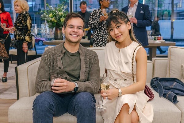 Jean Parker of Le Jean Design (right)