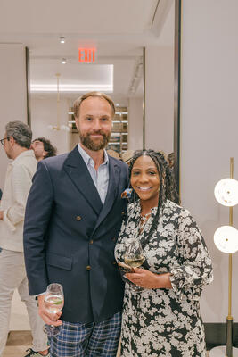 Matt Bajek and Qiana Gibson