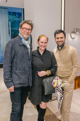 Jeffrey Parker, Emily Ferretti and Francisco Salazar