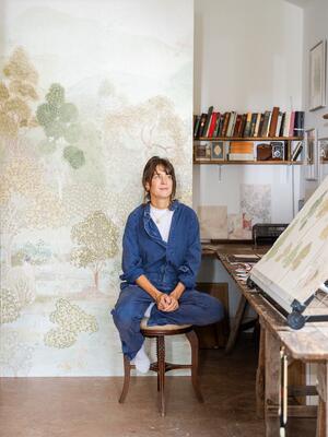QEST scholar and artist Charlie Calder-Potts designed Lost Lands, an imaginative mural that reflects the foundational magic of the childhood home