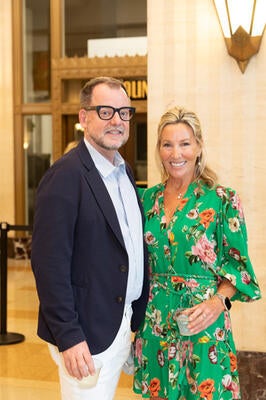 Steve Kadlec and Kathy Mitchell