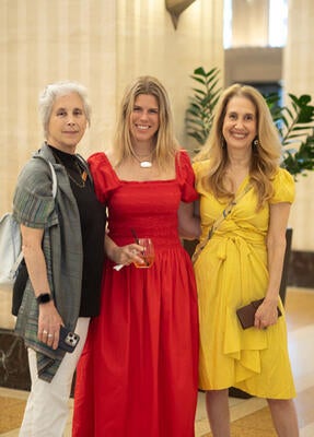 Jill Cohen of Artistic Tile with Kathryn Given and Lori Weitzner