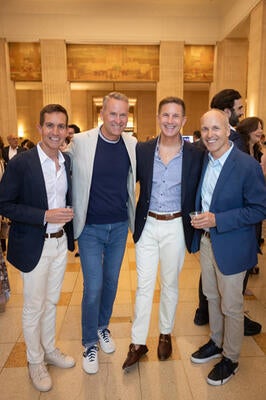 Kevin Toukoumidis, Tom Riker, James Dolenc and Greg Brisson