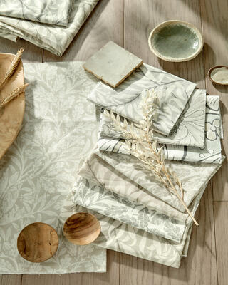 A variety of designs, including Pure Willow Boughs, Bachelors Button and Pure Marigold