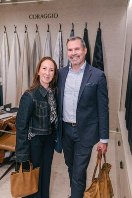 Beth Brenner of Design Leadership Network and Jon Walker of Hearst