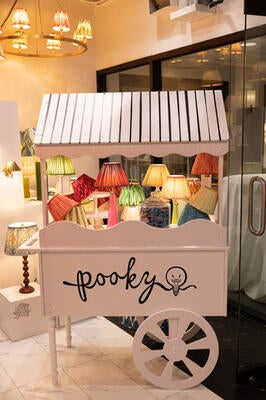 Portable lamps are among Pooky’s signature pieces