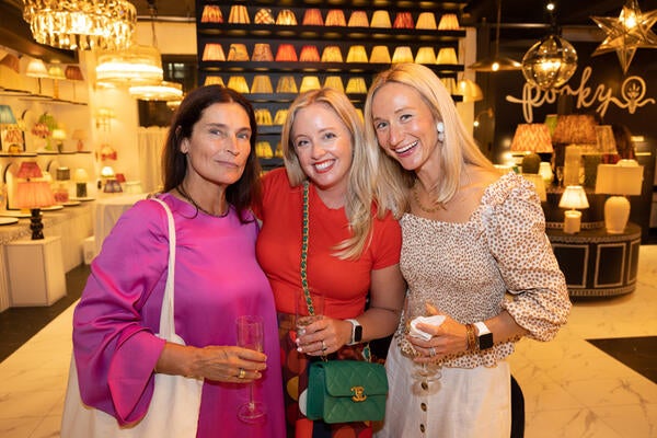 Cortney Novogratz, Laura Bindloss and Brittany Chevalier