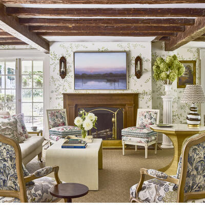 Heritage textiles, lush wallcoverings and refined trimmings