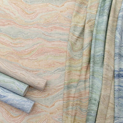 New wallpaper and fabric in Art District