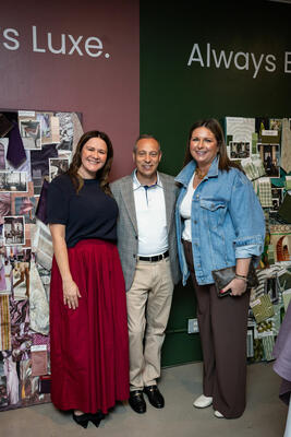 Benjamin Moore’s Lauren Corbin, Jose Veliz and Mindy Murphy