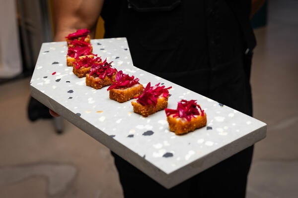 Creative hors d’oeuvres by Pinch Food Design