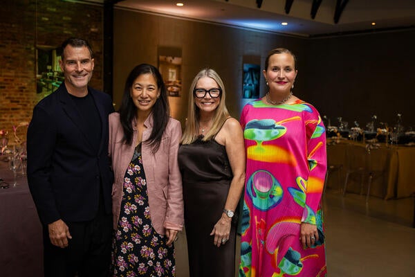 The “Never Basic” campaign’s design partners: Shawn Henderson, Jean Liu, Melanie Turner and Leah Ring
