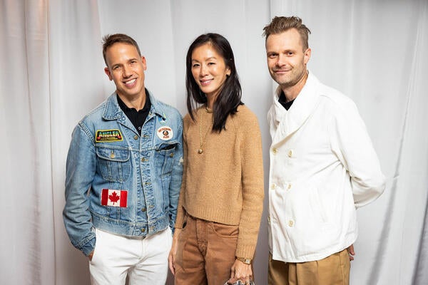 Miles Redd, Olivia Song and David Kaihoi