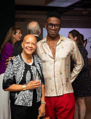 Sheila Bridges and Rayman Boozer