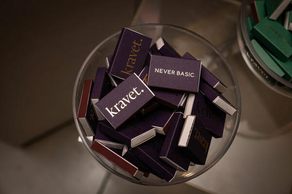 Colored matchbooks, ripe for the picking