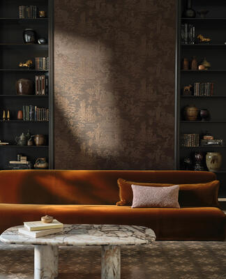 Isenzo wallcovering in Tonka