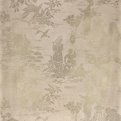 Isenzo wallcovering in Aurous