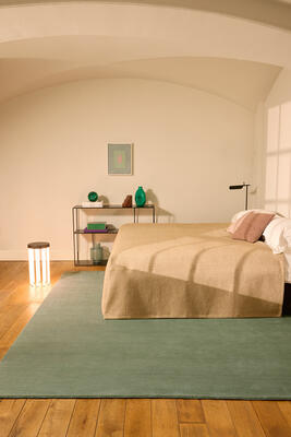 Chroma rug in Eucalyptus