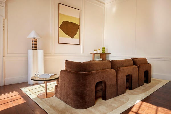 Orion III easy-clean recycled textured velvet