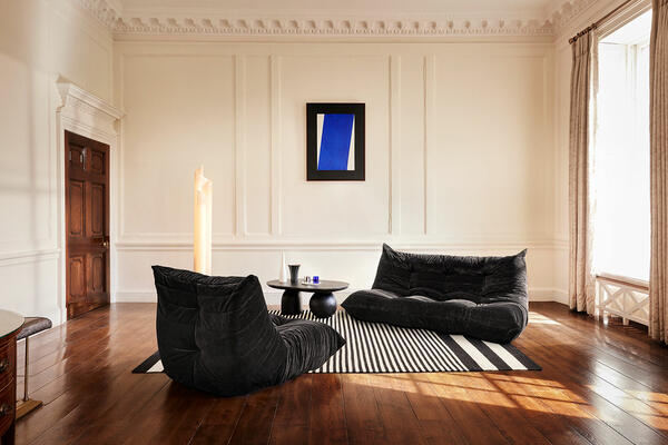 Orion III easy-clean recycled textured velvet