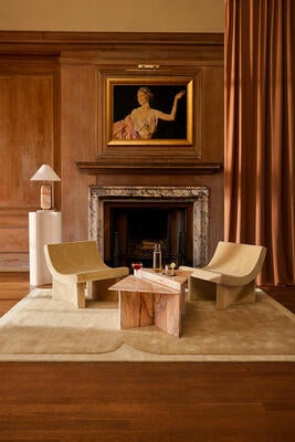 Orion III easy-clean recycled textured velvet