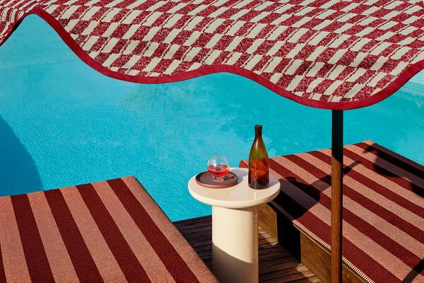 Clubhouse recycled indoor-outdoor weaves