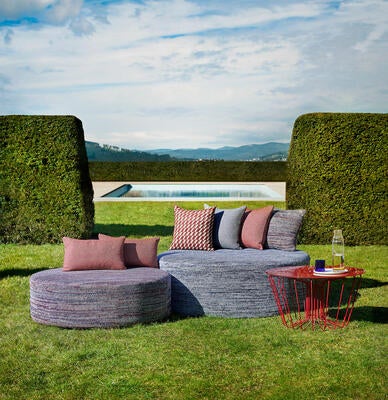 Clubhouse recycled indoor-outdoor weaves