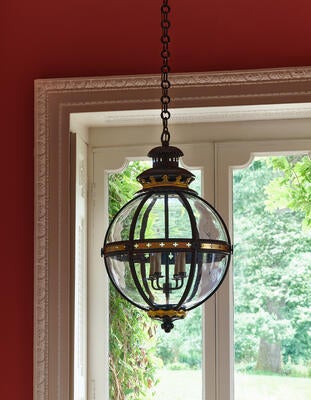 Fernhurst globe: A large-scale lantern based on a similar 19th century French antique