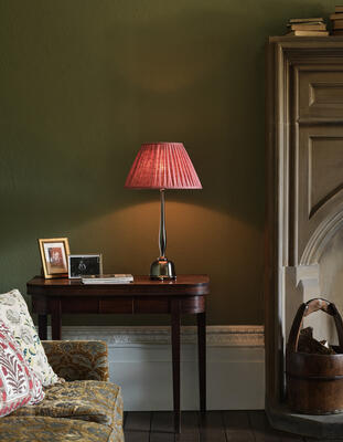 Hayling table lamp: Based on a 19th century Arts and Crafts cast candlestick