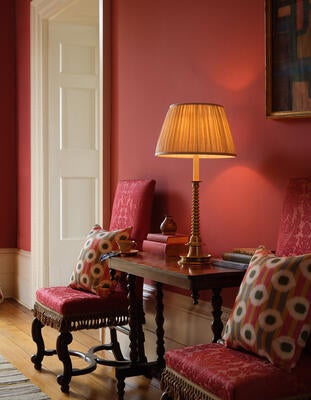 Shilton candlestick table lamp: Based on a 19th century bronze candlestick