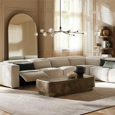 You’ll find any excuse to kick up your feet and relax when welcomed by a textured weave and comfy feel