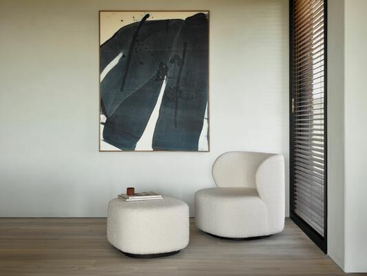 Fritz pouf and one-seater