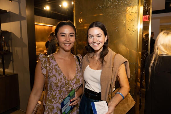 Alexandra Axiotis with Anna Mariotti of Meyer Davis