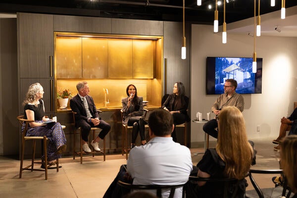 Lila Allen, David Rau, Holly Hayden Taylor, Jennifer Daniels and Mark Olthoff