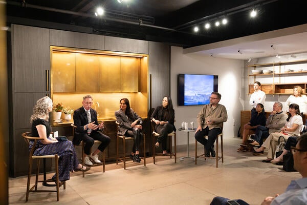 Lila Allen, David Rau, Holly Hayden Taylor, Jennifer Daniels and Mark Olthoff