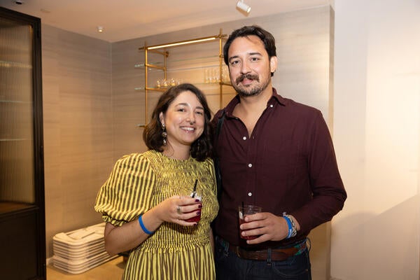 Elizabeth Walsh and Nico Behncke